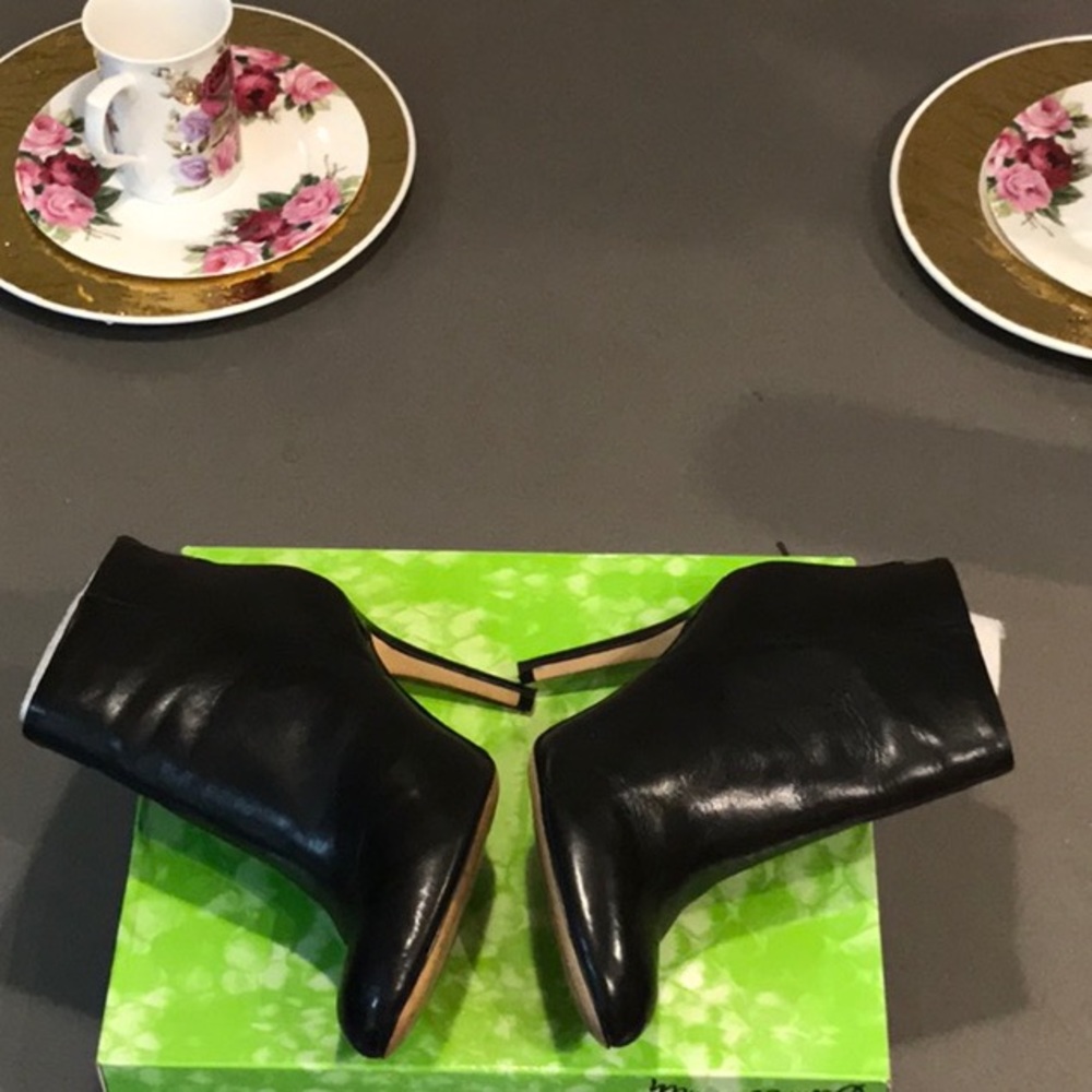 Leather Booties - image 8